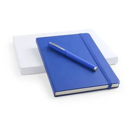 Set de bloc de notas con tapa suave y bolígrafo a juego ref 5041 - 02