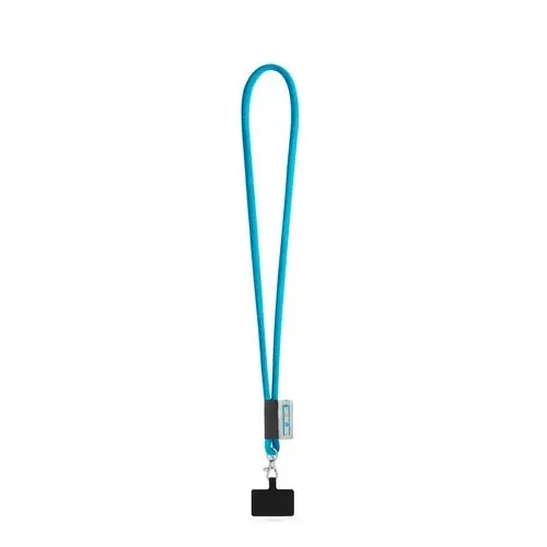 Cordón tubo Gosport poliamida con soporte móvil 24 colores ref 94424 - 304 Azul Claro