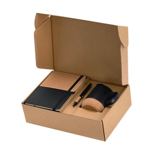 Set de bloc de notas bolígrafo y taza personalizable ref 22427