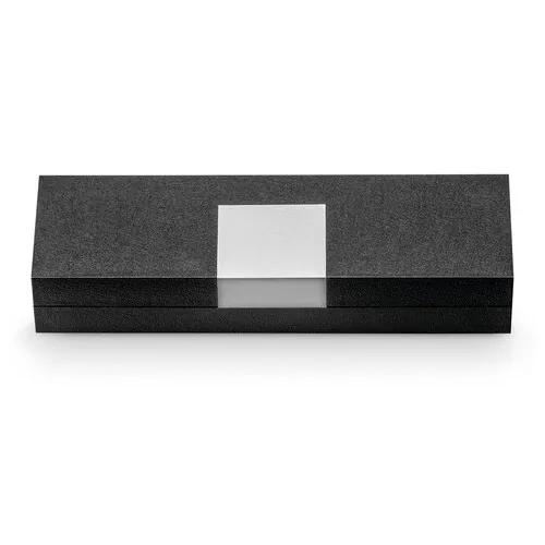 Set de bolígrafo y roller metálico con mecanismo giratorio ref 81194 - Negro 02