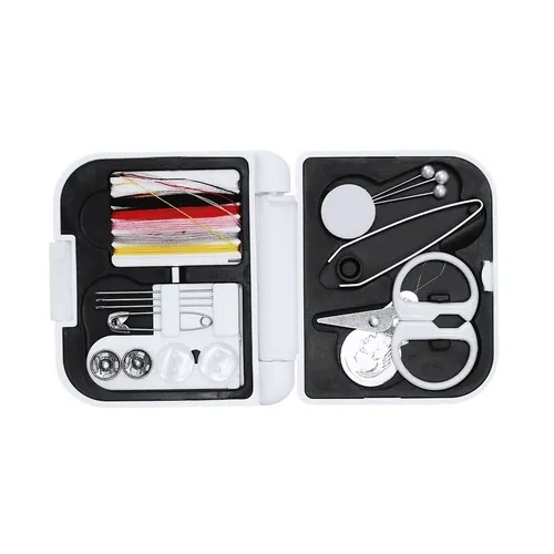 Set de Costura Isal en Estuche Compacto Ideal para Viajar ref 22043 - Blanco