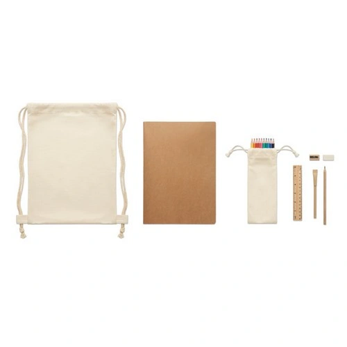Juego de dibujo infantil con papelería y lápices de colores ref MO6980