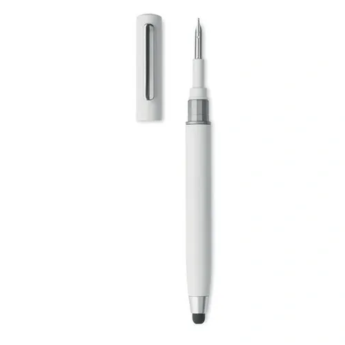 Bolígrafo giratorio con kit de limpieza TWS ref MO6936 - Side Blanco