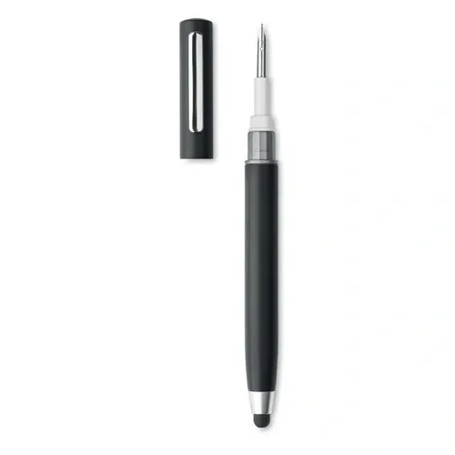 Bolígrafo giratorio con kit de limpieza TWS ref MO6936 - Side Negro