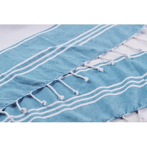 Set de playa hammam con bolsa personalizable para verano ref MO2954