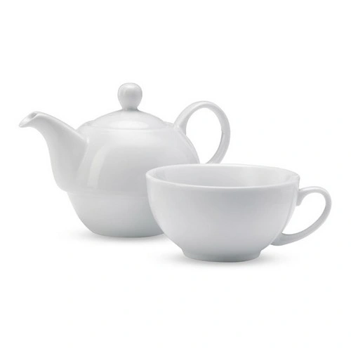 Conjunto de té con tetera y taza en caja de regalo ref MO7343