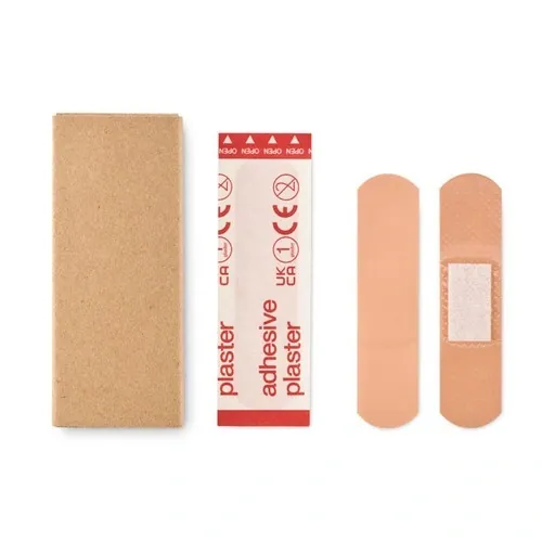 Set de 15 tiras adhesivas ecológicas en caja reciclada ref MO2447 - Beig