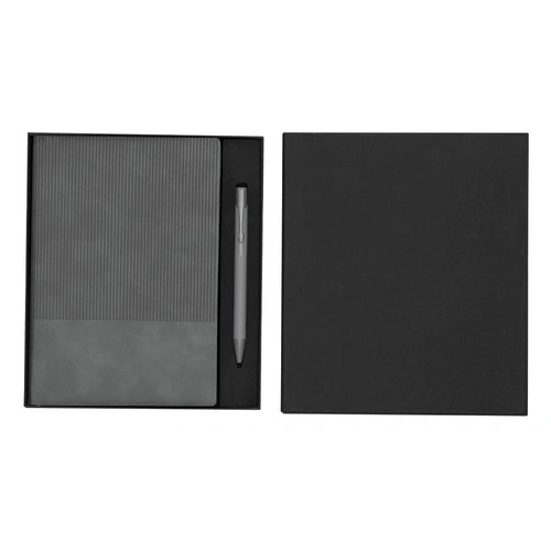 Set Holland bloc de notas y bolígrafo reciclados personalizables ref 22413