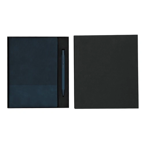 Set Holland bloc de notas y bolígrafo reciclados personalizables ref 22413