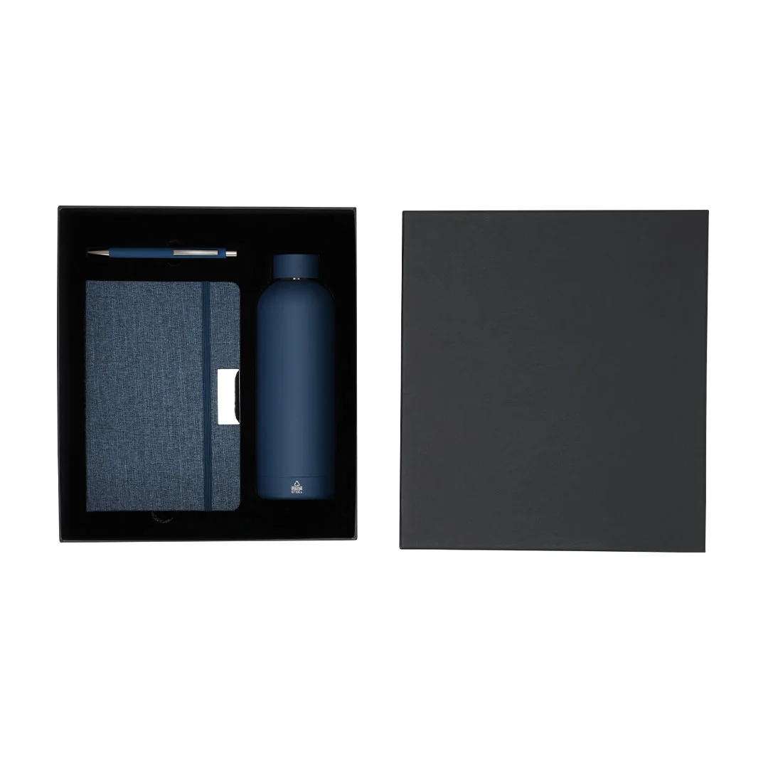 Set Keplix bloc de notas y bolígrafo personalizable ref 22366 - 00