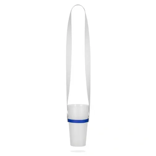 Lanyard Bolton sublimación largo portavasos silicona ref 94416 - 303 Azul Back