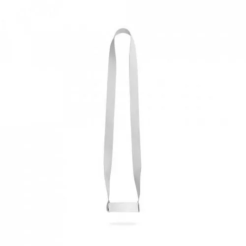 Lanyard Swindon sublimación largo portavasos elástico ref 94414 - 301 Blanco
