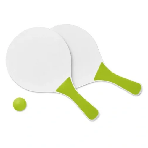 Set de tenis playa 2 raquetas MDF y 1 bola ref MO1911 - Back Lima