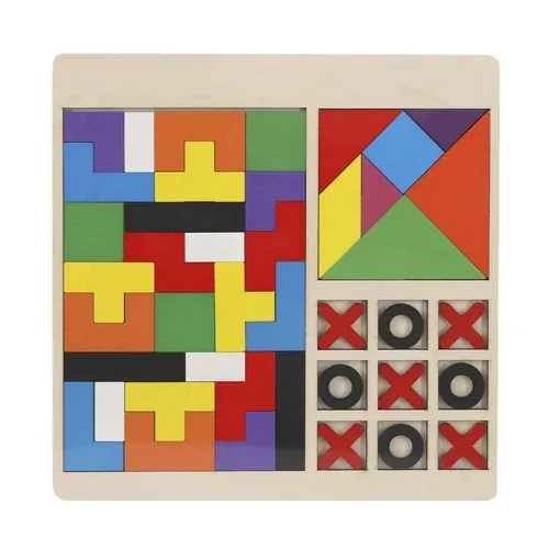 Set Puzzles Meloxar para estimular la creatividad infantil ref 22171 - Natural