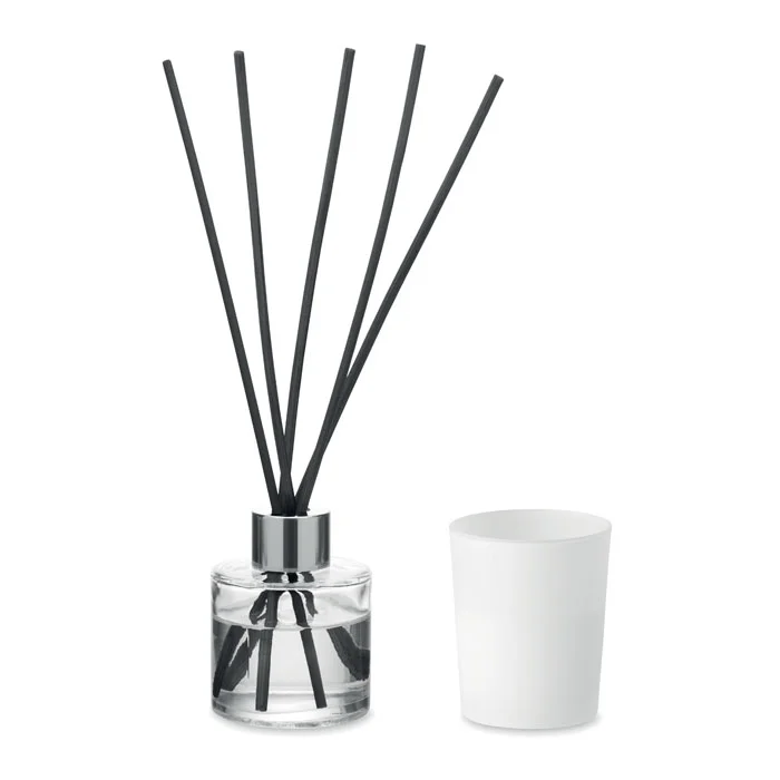 Set vela y difusor de vainilla Kaloma personalizable ref mo3118 - Blanco 00