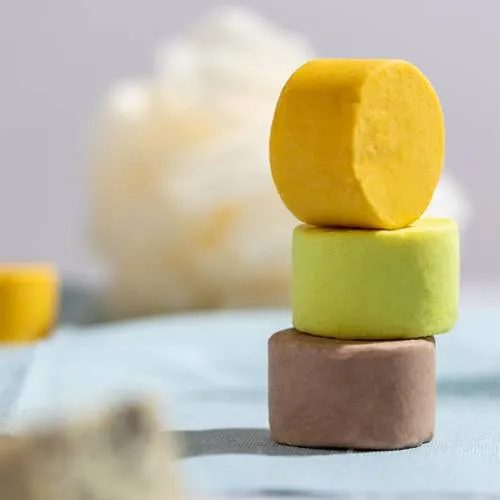 Set vegano de champús sólidos con ingredientes naturales ref 2728