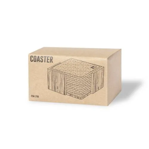Set de 10 posavasos de fieltro reciclado ecoamigables ref 1708