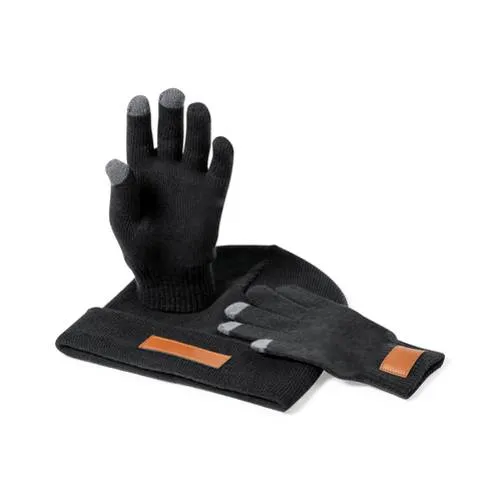 Set de Gorro y Guantes Táctiles para Adulto ref 1805