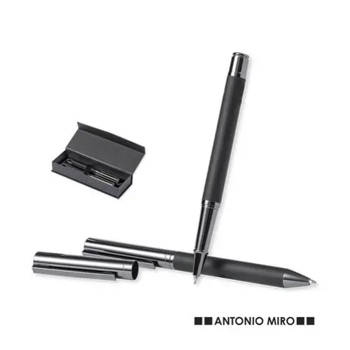 Set Bolígrafo y Roller Antonio Miró con Carga Jumbo ref 7370 - 00