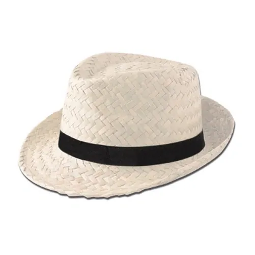 Sombrero de paja transpirable y confortable ref BO16 - Natural