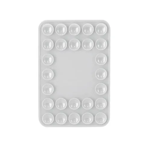 Soporte magnético para smartphone con ventosa personalizable ref 22444 - Blanco