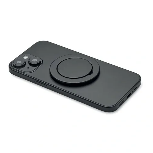 Soporte magnético para teléfono en ABS reciclado ref MO2556 - Negro Back