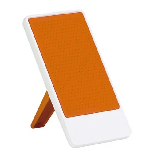 Soporte móvil antideslizante con limpiador integrado ref CO12 - Naranja