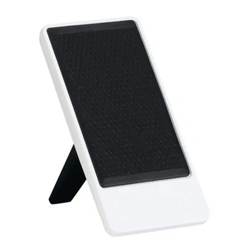 Soporte móvil antideslizante con limpiador integrado ref CO12 - Negro
