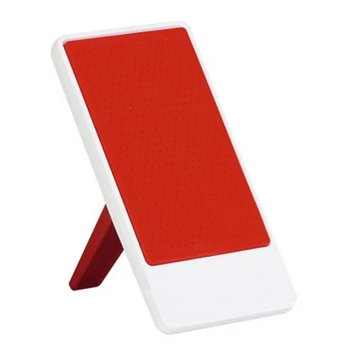 Soporte móvil antideslizante con limpiador integrado ref CO12 - Rojo