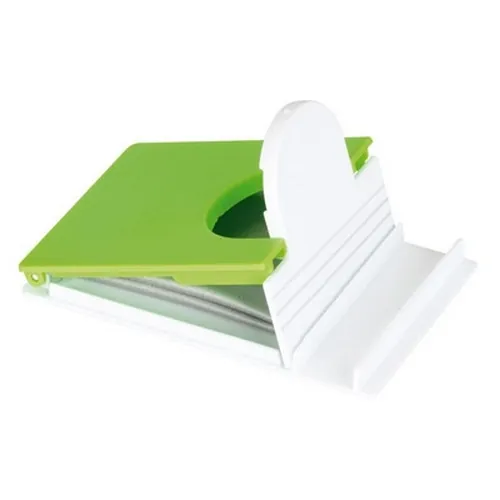 Soporte móvil antideslizante con limpiador integrado ref CO13 - Verde