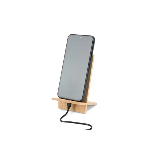 Soporte móvil de bambú desmontable con carga ref 93639 - Natural 02