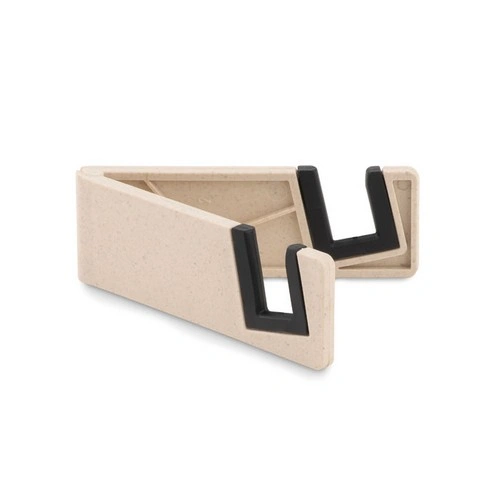 Soporte plegable para teléfono en fibra de bambú ref MO9994