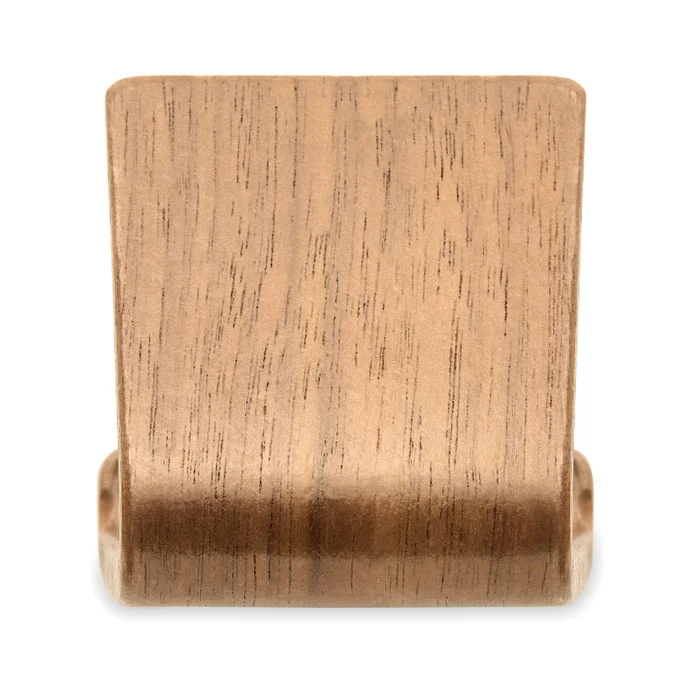 Soporte de teléfono de madera de nogal Hold ref mo3128 - Madera Abierta