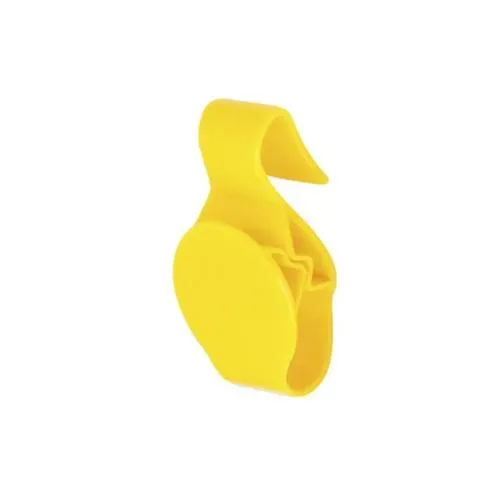 Soporte para bolsas resistente con pestaña para carrito ref 3936 - Amarillo