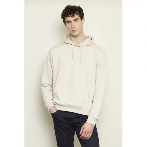 Sudadera French Terry con capucha sin etiqueta 320GSM ref S03196 - vista 1