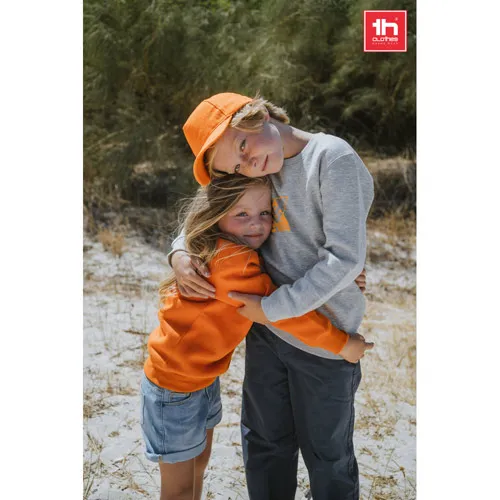 Sudadera infantil de algodón reciclado con interior cardado ref 30287