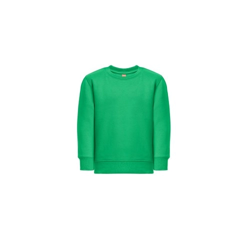 Sudadera infantil de algodón reciclado con interior cardado ref 30287