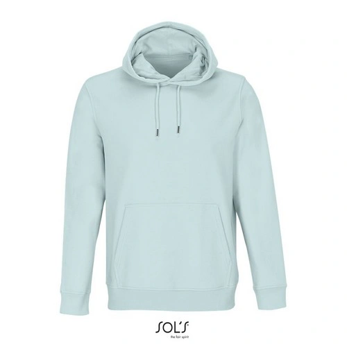 Sudadera unisex con capucha de algodón orgánico y poliéster 280GSM ref S04232
