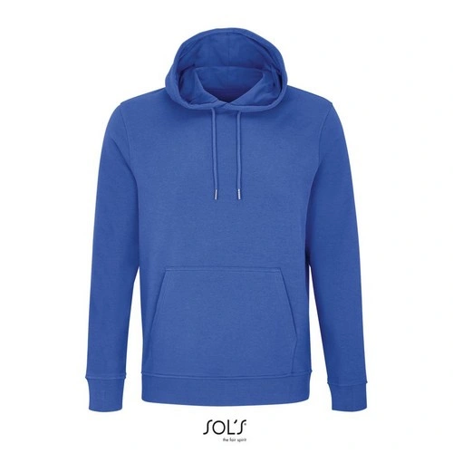 Sudadera unisex con capucha de algodón orgánico y poliéster 280GSM ref S04232