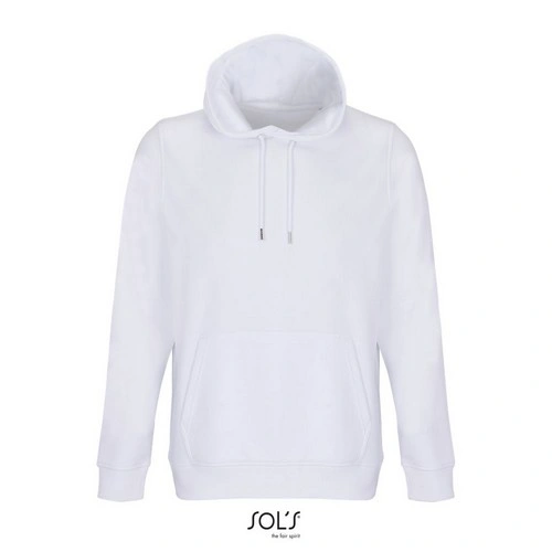 Sudadera unisex con capucha de algodón orgánico y poliéster 280GSM ref S04232