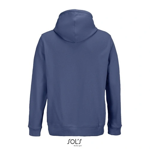 Sudadera unisex con capucha de algodón orgánico y poliéster 280GSM ref S04232