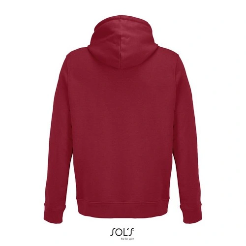 Sudadera unisex con capucha de algodón orgánico y poliéster 280GSM ref S04232