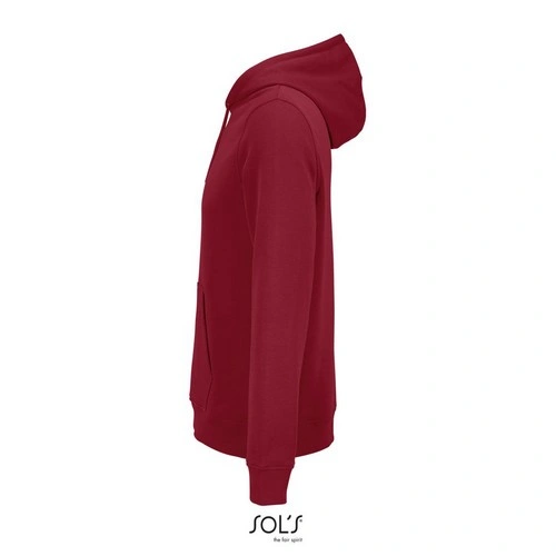 Sudadera unisex con capucha de algodón orgánico y poliéster 280GSM ref S04232