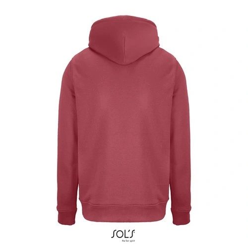 Sudadera unisex con capucha de algodón orgánico y poliéster 280GSM ref S04232