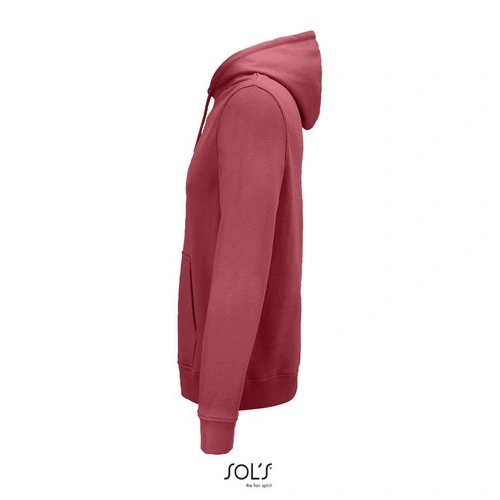 Sudadera unisex con capucha de algodón orgánico y poliéster 280GSM ref S04232