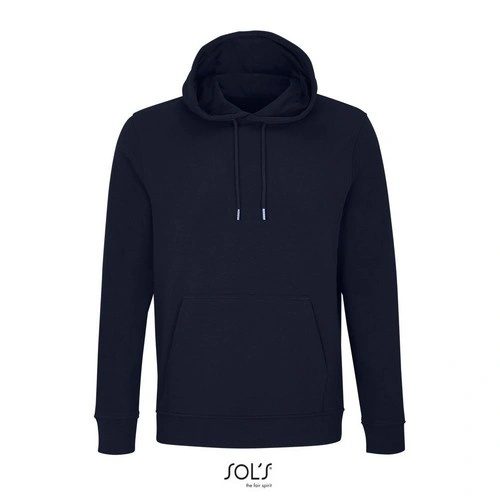 Sudadera unisex con capucha de algodón orgánico y poliéster 280GSM ref S04232