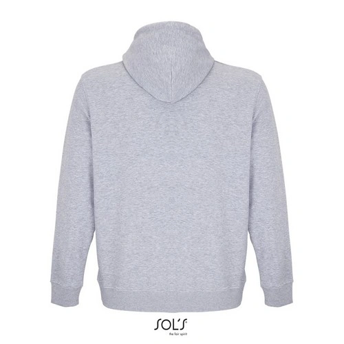Sudadera unisex con capucha de algodón orgánico y poliéster 280GSM ref S04232