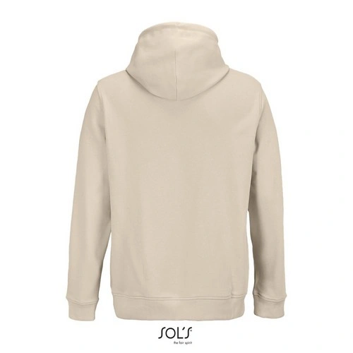 Sudadera unisex con capucha de algodón orgánico y poliéster 280GSM ref S04232