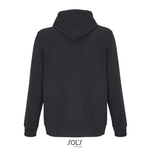 Sudadera unisex con capucha de algodón orgánico y poliéster 280GSM ref S04232