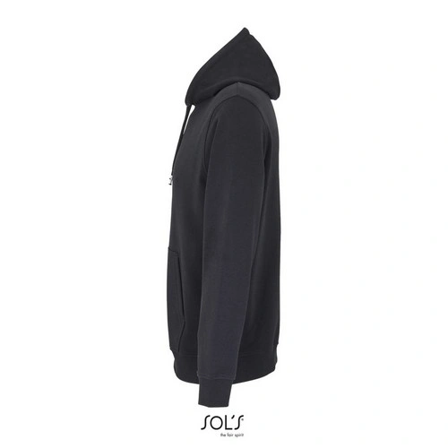 Sudadera unisex con capucha de algodón orgánico y poliéster 280GSM ref S04232